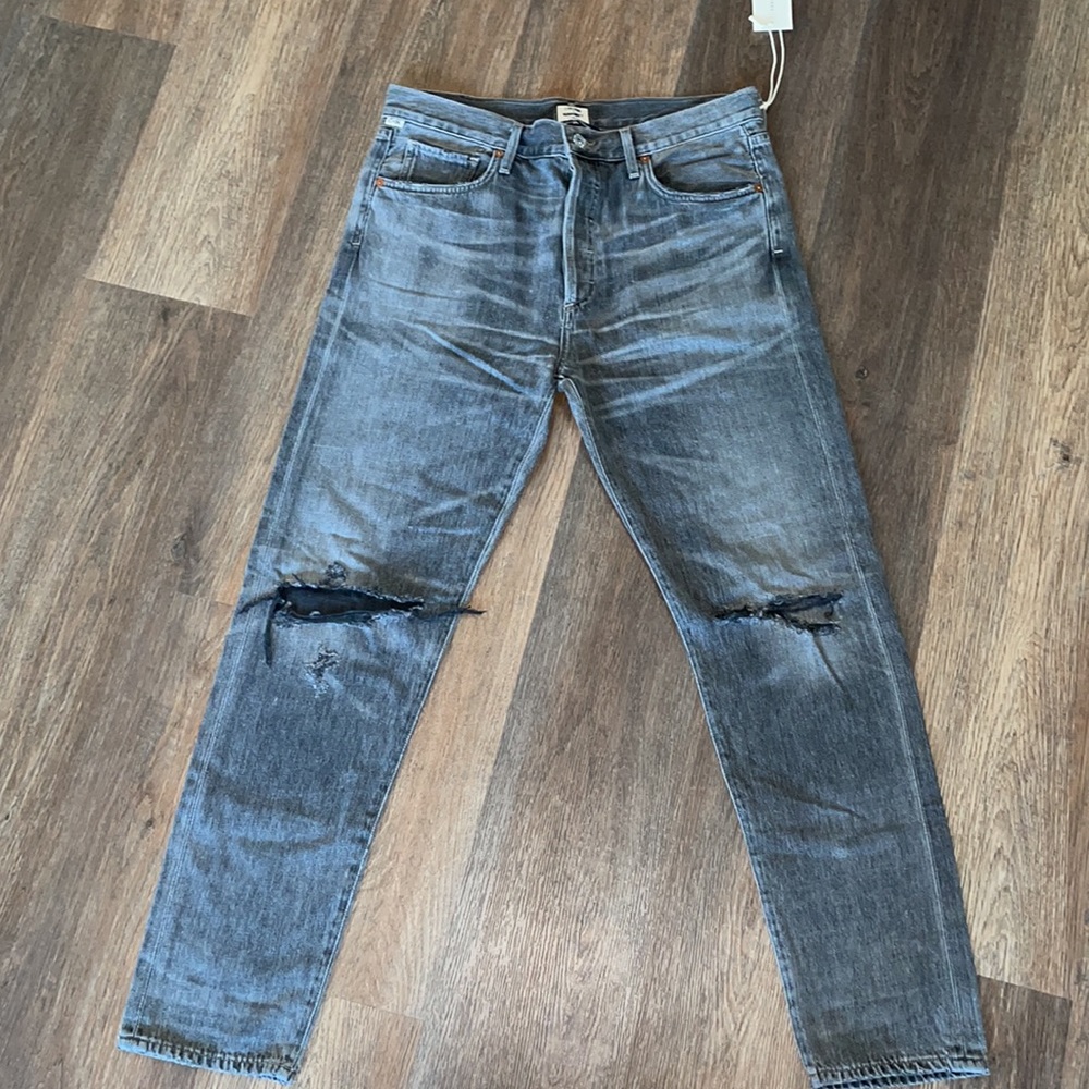 NWT CITIZENS of Humanity Liya high rise classic fit crop in color extreme